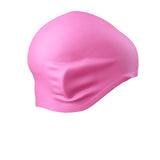 Maxbell Flexible Silicone Swimming Swim Ear Guard Cap Bathing Hat waterproof Pink