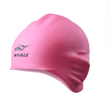 Maxbell Flexible Silicone Swimming Swim Ear Guard Cap Bathing Hat waterproof Pink