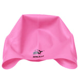 Maxbell Flexible Silicone Swimming Swim Ear Guard Cap Bathing Hat waterproof Pink