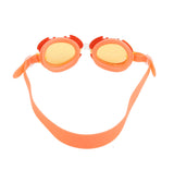 Maxbell Cute Kids Swimming Goggles Glasses Anti-fog Swim Goggle Crab Decor Orange