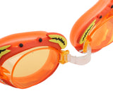 Maxbell Cute Kids Swimming Goggles Glasses Anti-fog Swim Goggle Crab Decor Orange