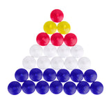 Maxbell 50Pcs Mixed Color Plastic Golf Ball Markers