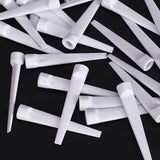 Maxbell 50pcs White Plastic Golf Tee Tees