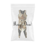 Maxbell Men Wetsuit Two-piece Suit Super Stretch for Diving Swimming Camouflage XXL