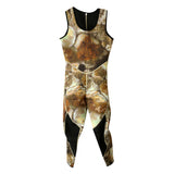 Maxbell Men Wetsuit Two-piece Suit Super Stretch for Diving Swimming Camouflage XXL