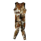 Maxbell Men Wetsuit Two-piece Suit Super Stretch for Diving Swimming Camouflage XXL