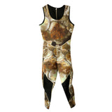 Maxbell Men Wetsuit Two-piece Suit Super Stretch for Diving Swimming Camouflage L