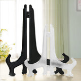 5-Piece Plastic Easel Stands Dish Plate Picture Photo Frame Display Rack 2# 15cm H