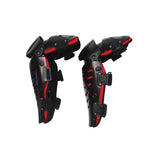 Maxbell Knee Shin Armor Protective Guard for Motorcycle Motocross Racing Red