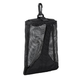 Maxbell Scuba Diving Dive Weight Pocket Accessories Mesh Pouch Bag with Clip Black