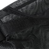 Maxbell Scuba Diving Dive Weight Pocket Accessories Mesh Pouch Bag with Clip Black