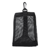 Maxbell Scuba Diving Dive Weight Pocket Accessories Mesh Pouch Bag with Clip Black