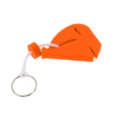 Maxbell Yachting Boating Floating Key Chain Key Ring Keyring - Sailing Boat Orange