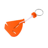 Maxbell Yachting Boating Floating Key Chain Key Ring Keyring - Sailing Boat Orange