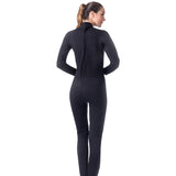 Maxbell Womens 3mm Black Neoprene Wetsuit Full Suit Jumpsuit for Diving Surfing S