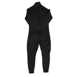 Maxbell Womens 3mm Black Neoprene Wetsuit Full Suit Jumpsuit for Diving Surfing S