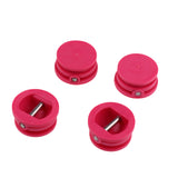 Maxbell 5 Pieces Surfing Leash Plug Surfboard Longboard Leash Cup Plug 25mm Red