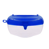 Maxbell Scuba Dive Diving Snorkel Mask Storage Box Hard Case Craft Heavy Duty Blue