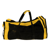 Maxbell Heavy Duty Mesh Dive Bag Duffel Bag Storage Pouch for Diving Scuba Yellow