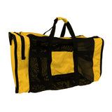 Maxbell Heavy Duty Mesh Dive Bag Duffel Bag Storage Pouch for Diving Scuba Yellow