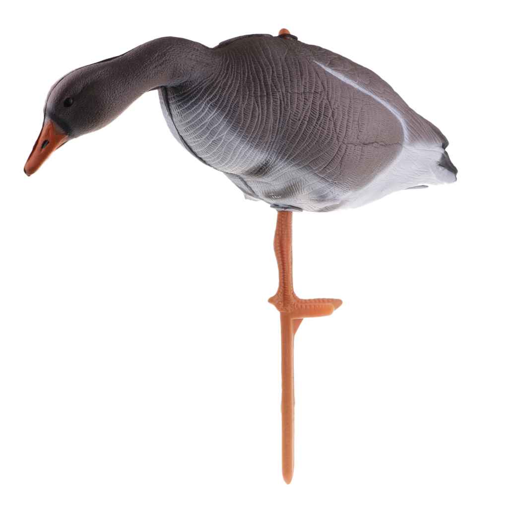 Maxbell Full Body Goose Hunting Decoys Decoying Lawn Ornaments Decors Eating Goose