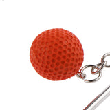 Maxbell Mini Golf Club Ball Pendant Keyring Key Chain Gift Orange