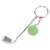 Maxbell Mini Golf Club Ball Pendant Keyring Key Chain Gift Green