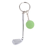 Maxbell Mini Golf Club Ball Pendant Keyring Key Chain Gift Green