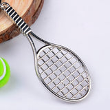 Maxbell Tennis Ball Racket Pendant Keyring Key Chain Gift - Green