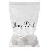 Maxbell 4pcs Dollhouse Miniature White Coffee Tea Cups Mugs