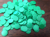 Maxbell 100 Opaque Plastic Board Game Counters Tiddly winks Numeracy Teaching Red