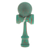 Maxbell Wooden Crack Paint Kendama Toy Kids Ball Games Green & Red