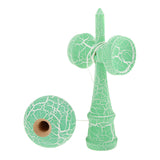 Maxbell Wooden Crack Paint Kendama Toy Kids Ball Games Green & White