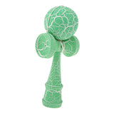 Maxbell Wooden Crack Paint Kendama Toy Kids Ball Games Green & White