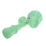 Maxbell Wooden Crack Paint Kendama Toy Kids Ball Games Green & White