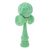 Maxbell Wooden Crack Paint Kendama Toy Kids Ball Games Green & White