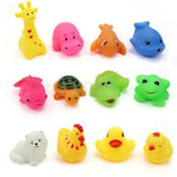 Maxbell Practical 12pcs Children Kids Mixed Cute Animal Bathing Swimming Pool Toy