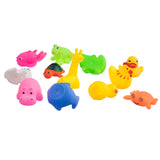 Maxbell Practical 12pcs Children Kids Mixed Cute Animal Bathing Swimming Pool Toy