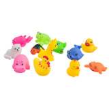 Maxbell Practical 12pcs Children Kids Mixed Cute Animal Bathing Swimming Pool Toy