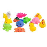 Maxbell Practical 12pcs Children Kids Mixed Cute Animal Bathing Swimming Pool Toy