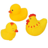 Maxbell 13Pcs Hot Bath Baby Soft Plastic Float Animals Toys Sqeeze Sound Wash Toys