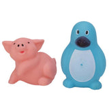 Maxbell 13Pcs Hot Bath Baby Soft Plastic Float Animals Toys Sqeeze Sound Wash Toys