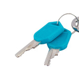 Maxbell Small Padlock with Two Keys for Luggage Suitcase Bag Light Blue