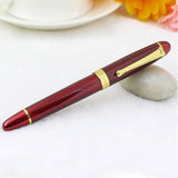 Maxbell Luxury Jinhao X450 Deep Red Fine Twist Carven B Nib Fountain Pen
