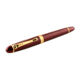 Maxbell Luxury Jinhao X450 Deep Red Fine Twist Carven B Nib Fountain Pen