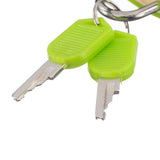 Maxbell Small Padlock with Two Keys for Luggage Suitcase Bag Green