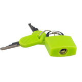 Maxbell Small Padlock with Two Keys for Luggage Suitcase Bag Green