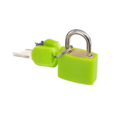 Maxbell Small Padlock with Two Keys for Luggage Suitcase Bag Green