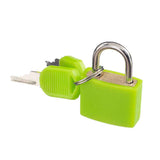 Maxbell Small Padlock with Two Keys for Luggage Suitcase Bag Green