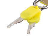 Maxbell Small Padlock with Two Keys for Luggage Suitcase Bag Yellow